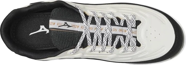 Mizuno 9-Spike Swift 8 Low Metal Women's Shoes White/Black : 7 B - Medium, Leather - Image 2
