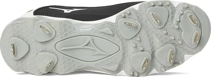 Mizuno 9-Spike Swift 8 Low Metal Women's Shoes White/Black : 7 B - Medium, Leather - Image 3