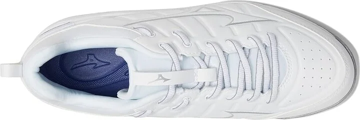 Mizuno Ambition 2 All Surface Low Turf Shoes Softball Cleats Women's Shoes White : 10.5 B - Medium, Textile/Synthetic - Image 2