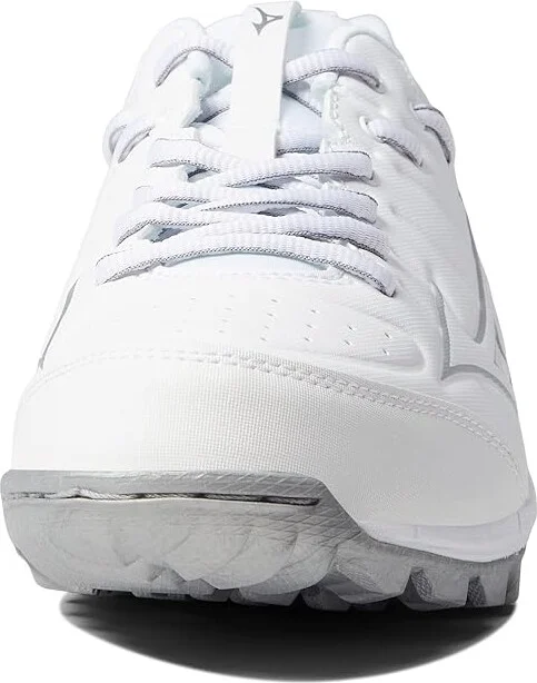 Mizuno Ambition 2 All Surface Low Turf Shoes Softball Cleats Women's Shoes White : 10.5 B - Medium, Textile/Synthetic - Image 5