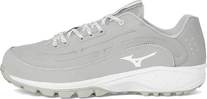 Mizuno Ambition 3 BB Low AS Men's Shoes Grey/White : 12.5 D - Medium, Leather/Rubber - Image 6