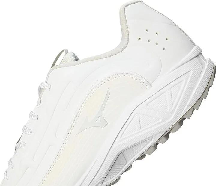 Mizuno Ambition 3 BB Low AS Men's Shoes White : 12.5 D - Medium, Leather/Rubber - Image 7