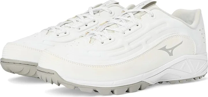 Mizuno Ambition 3 BB Low AS Men's Shoes White : 12.5 D - Medium, Leather/Rubber