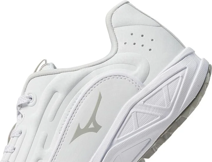 Mizuno Ambition 3 FP Low AS Softball Cleats Women's Shoes White : 10.5 B - Medium, Rubber - Image 4