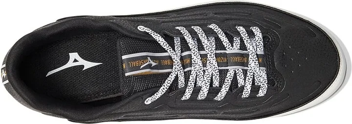 Mizuno Ambition 3 Low TPU Baseball Cleats Men's Shoes Black/White : 9 D - Medium, Leather - Image 2