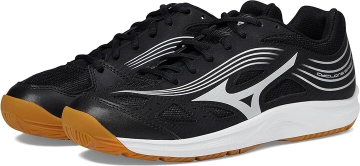 Mizuno Cyclone Speed 3 Women's Shoes Black/Silver : 8 B - Medium, Synthetic/Textile