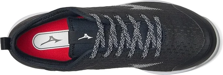 Mizuno Dominant 4 Low Turf Men's Shoes Black-White : 9.5 D - Medium, Textile - Image 2