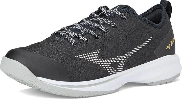 Mizuno Dominant 4 Low Turf Men's Shoes Black-White : 9.5 D - Medium, Textile - Image 5