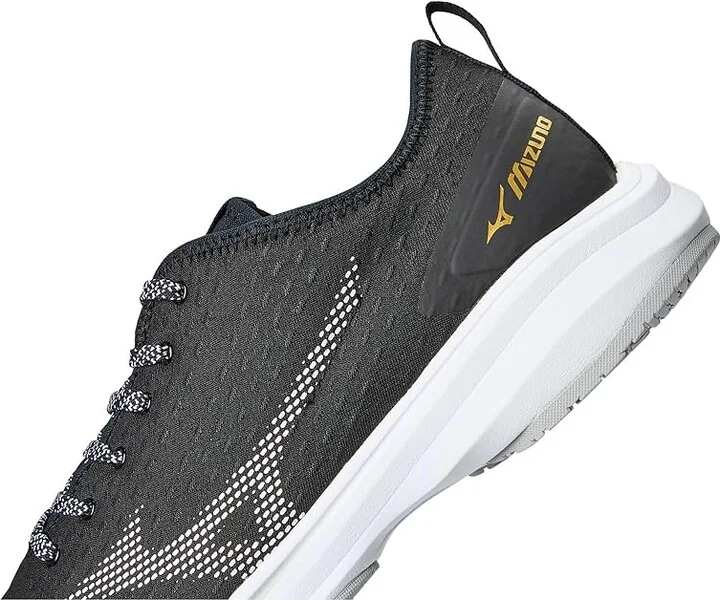 Mizuno Dominant 4 Low Turf Men's Shoes Black-White : 9.5 D - Medium, Textile - Image 7
