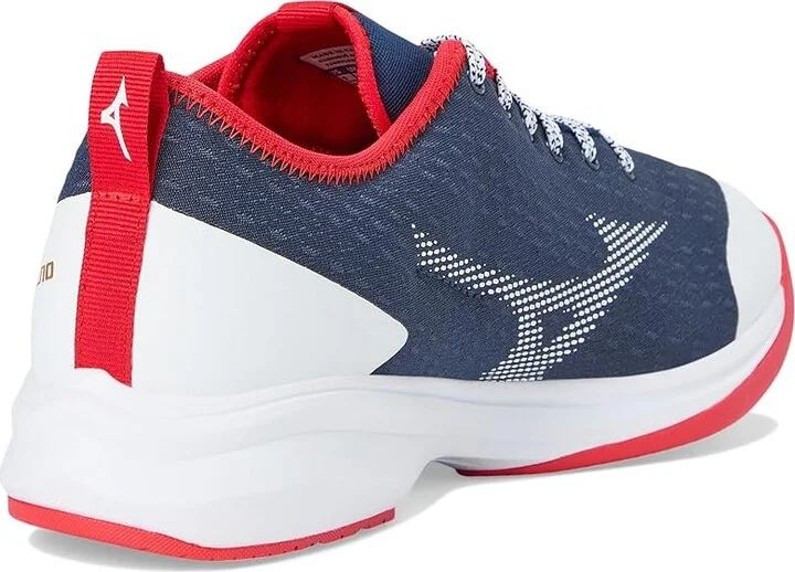 Mizuno Dominant 4 Low Turf Men's Shoes Navy-Red : 15 D - Medium, Textile - Image 4
