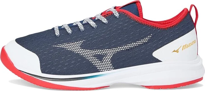 Mizuno Dominant 4 Low Turf Men's Shoes Navy-Red : 15 D - Medium, Textile - Image 6