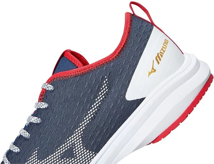 Mizuno Dominant 4 Low Turf Men's Shoes Navy-Red : 15 D - Medium, Textile - Image 7