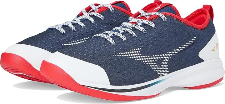 Mizuno Dominant 4 Low Turf Men's Shoes Navy-Red : 15 D - Medium, Textile