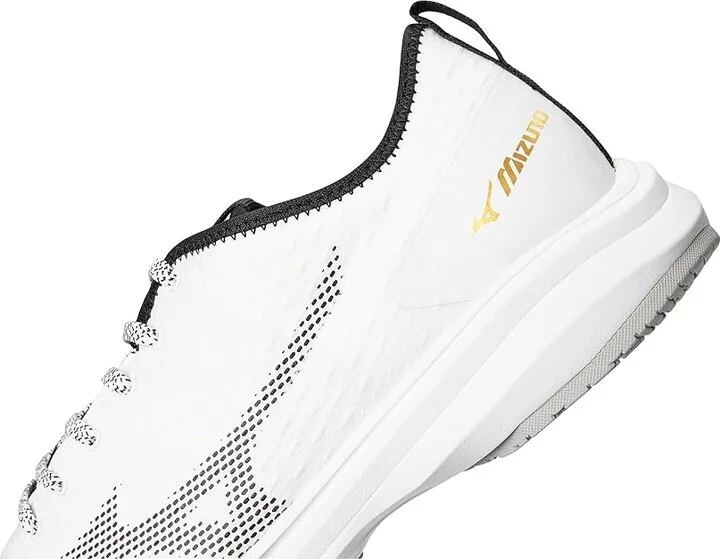 Mizuno Dominant 4 Low Turf Men's Shoes White-Black : 12 D - Medium, Textile - Image 7