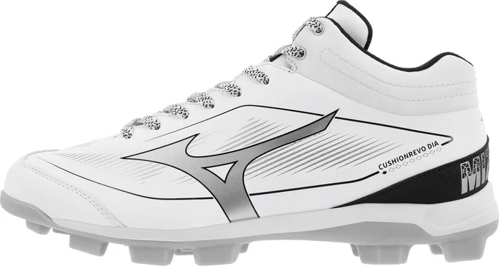 Mizuno Men's Cushionrevo Diamond Mid TPU Spike Baseball Cleat