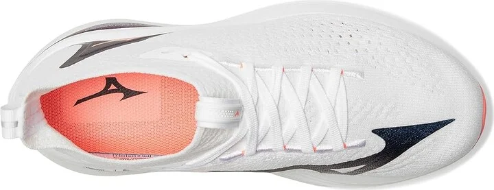 Mizuno Mizuno Neo Vista 2 Women's Shoes White/Striking Coral : Women's 9 B - Medium, Textile - Image 2