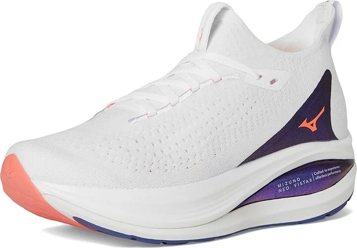 Mizuno Mizuno Neo Vista 2 Women's Shoes White/Striking Coral : Women's 9 B - Medium, Textile - Image 5