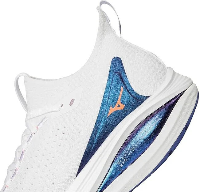 Mizuno Mizuno Neo Vista 2 Women's Shoes White/Striking Coral : Women's 9 B - Medium, Textile - Image 7
