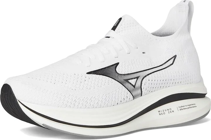 Mizuno Mizuno Neo Zen Mens Men's Running Shoes White/Black : 7 D - Medium, Rubber - Image 5