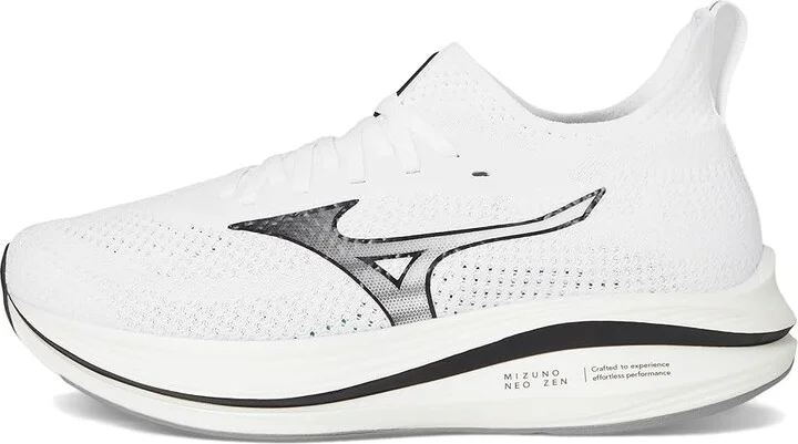 Mizuno Mizuno Neo Zen Mens Men's Running Shoes White/Black : 7 D - Medium, Rubber - Image 6