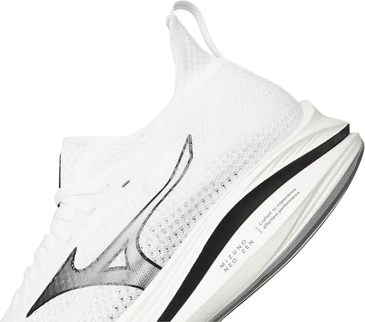 Mizuno Mizuno Neo Zen Mens Men's Running Shoes White/Black : 7 D - Medium, Rubber - Image 7