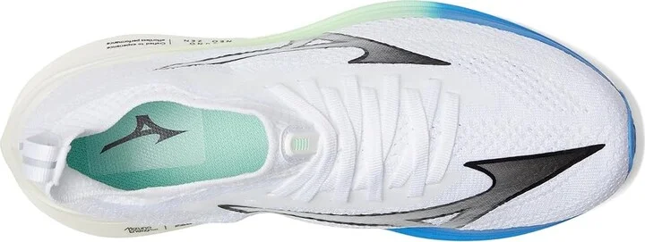 Mizuno Mizuno Neo Zen Mens Men's Running Shoes White/Frontier Blue : 9 D - Medium, Rubber - Image 2