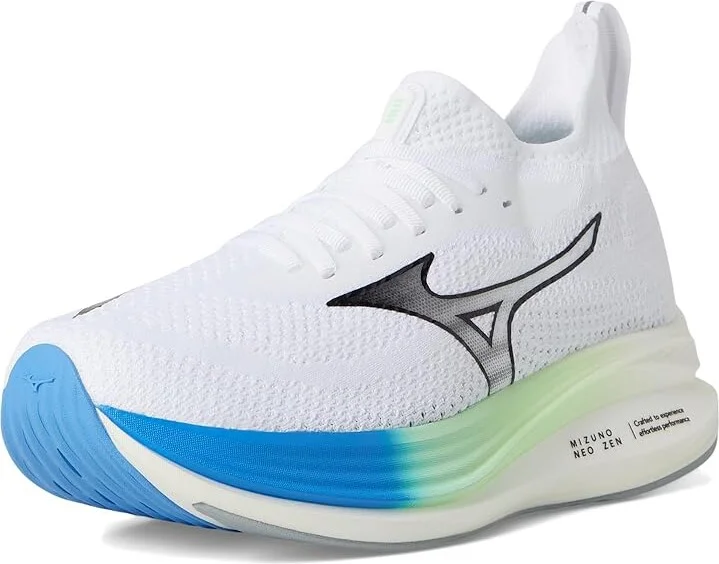 Mizuno Mizuno Neo Zen Mens Men's Running Shoes White/Frontier Blue : 9 D - Medium, Rubber - Image 5