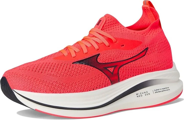 Mizuno Mizuno Neo Zen Men's Running Shoes Fiery Coral/Brtone Bl : 13 D - Medium, Synthetic - Image 5
