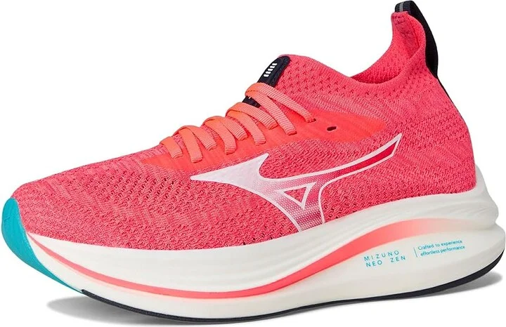 Mizuno Mizuno Neo Zen Women's Running Shoes Striking Coral/White : Women's 10.5 B - Medium, Synthetic - Image 5
