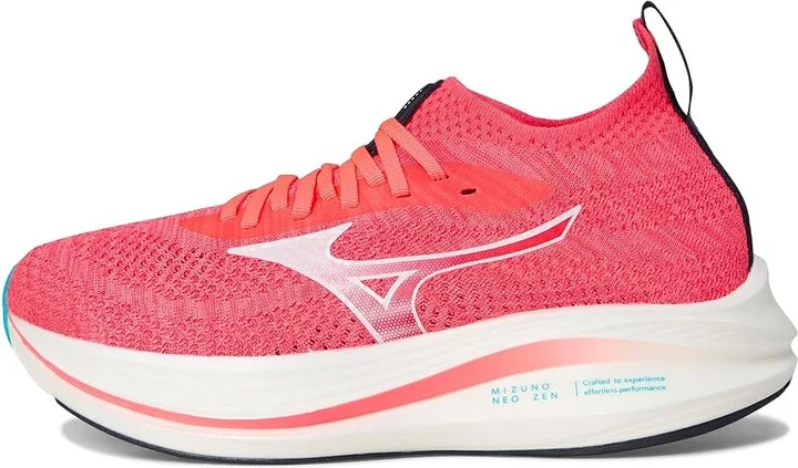 Mizuno Mizuno Neo Zen Women's Running Shoes Striking Coral/White : Women's 10.5 B - Medium, Synthetic - Image 6