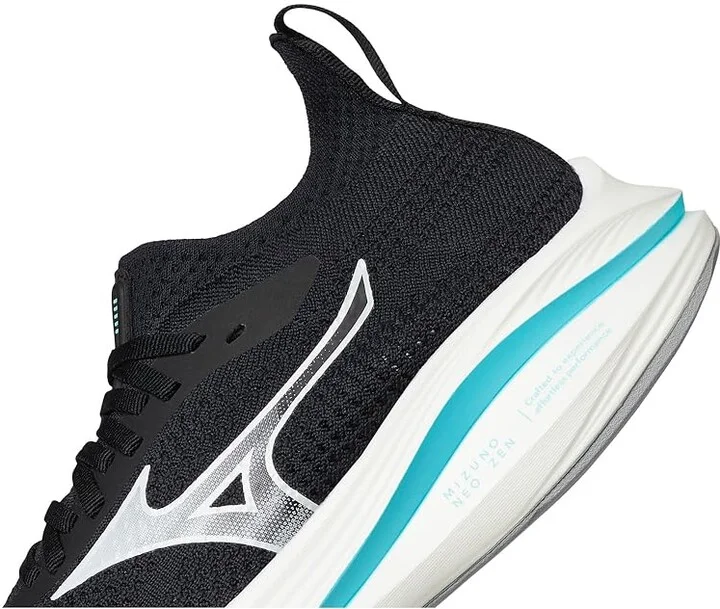 Mizuno Mizuno Neo Zen Womens Women's Running Shoes Black/White : Women's 7.5 B - Medium, Synthetic - Image 7