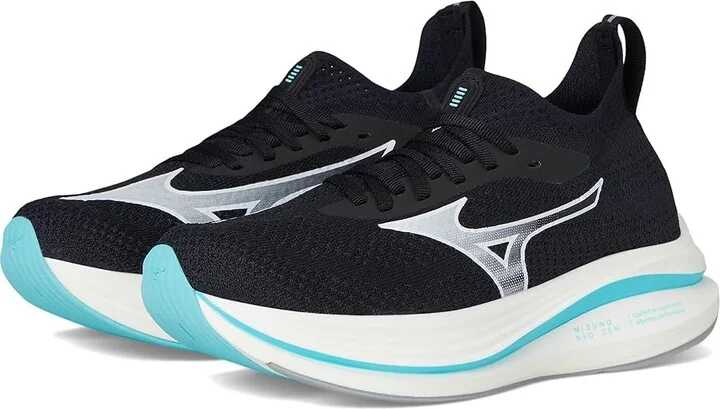 Mizuno Mizuno Neo Zen Womens Women's Running Shoes Black/White : Women's 7.5 B - Medium, Synthetic