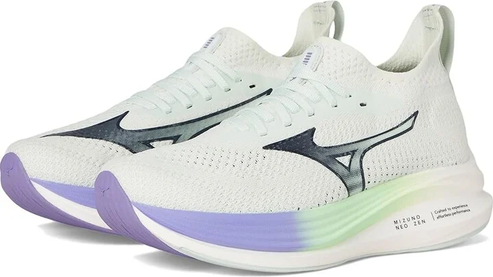 Mizuno Mizuno Neo Zen Womens Women's Running Shoes Hint Mint/India Ink : Women's 7.5 B - Medium, Synthetic
