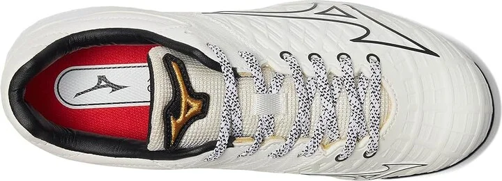 Mizuno Pro Fp Low Metal Women's Shoes White-Black : 11 B - Medium, Leather - Image 2