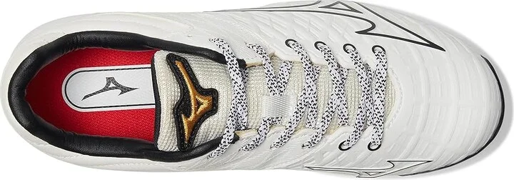 Mizuno Pro Fp Low Tpu Women's Shoes White-Black : 10.5 B - Medium, Leather - Image 2