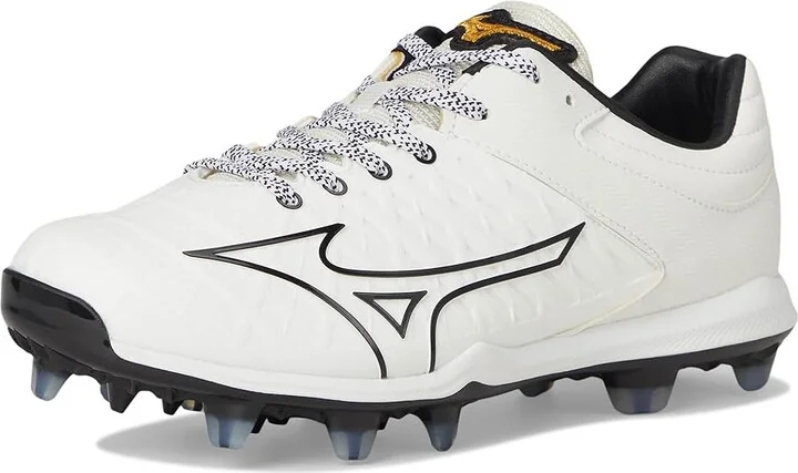 Mizuno Pro Fp Low Tpu Women's Shoes White-Black : 10.5 B - Medium, Leather - Image 5