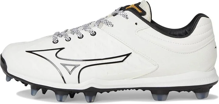 Mizuno Pro Fp Low Tpu Women's Shoes White-Black : 10.5 B - Medium, Leather - Image 6