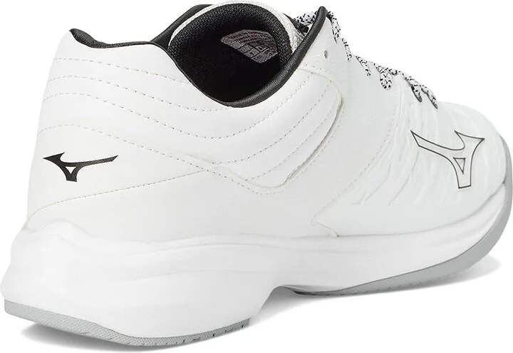 Mizuno Pro Fp Low Turf Women's Shoes White-Black : 12 B - Medium, Leather - Image 4