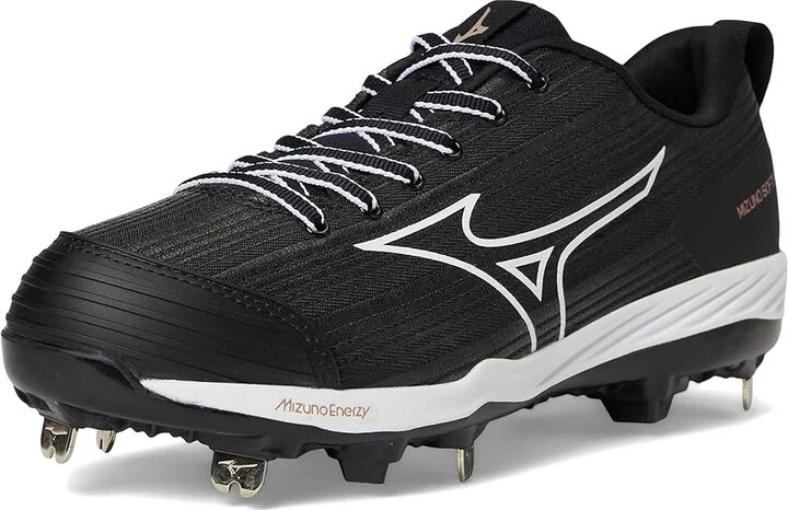 Mizuno Sweep 6 Women's Shoes Black/White : 6 B - Medium, Synthetic/Textile - Image 5