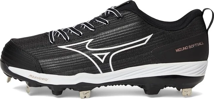 Mizuno Sweep 6 Women's Shoes Black/White : 6 B - Medium, Synthetic/Textile - Image 6