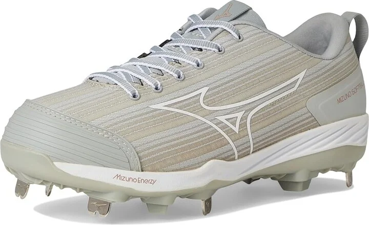 Mizuno Sweep 6 Women's Shoes Grey/White : 6 B - Medium, Synthetic/Textile - Image 5