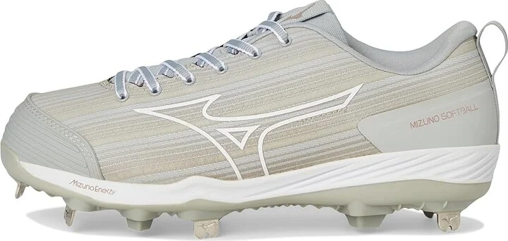 Mizuno Sweep 6 Women's Shoes Grey/White : 6 B - Medium, Synthetic/Textile - Image 6