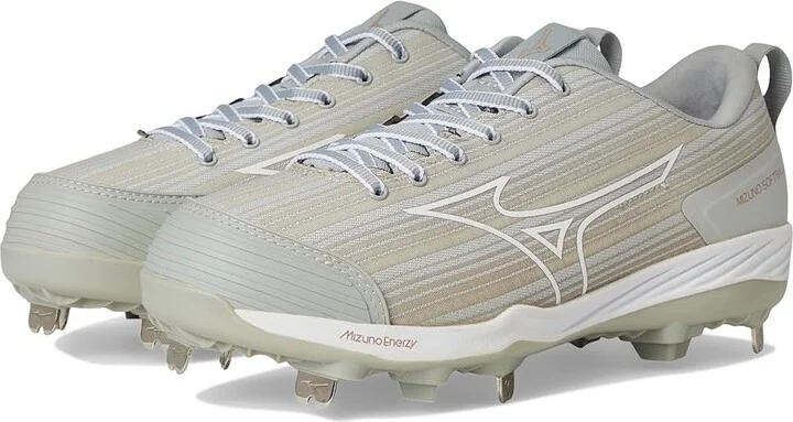 Mizuno Sweep 6 Women's Shoes Grey/White : 6 B - Medium, Synthetic/Textile