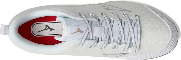 Mizuno Sweep 6 Women's Shoes White : 12 B - Medium, Synthetic/Textile - Image 2