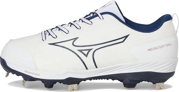 Mizuno Sweep 6 Women's Shoes White/Navy : 11.5 B - Medium, Synthetic/Textile - Image 6