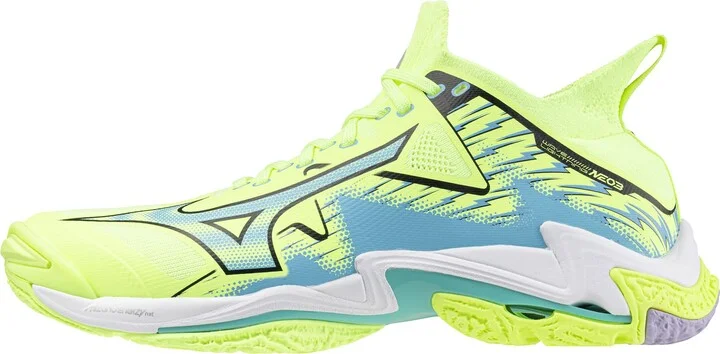 Neo Lime/Misty Blue