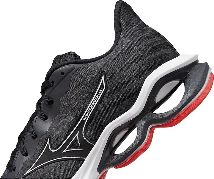 Mizuno Wave Creation 25 SSW Men's Shoes Ebony/White : 7 D - Medium - Image 4