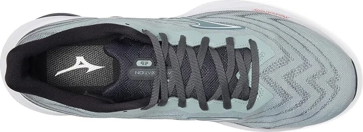 Mizuno Wave Creation 25 SSW Men's Shoes Grey Mist/White : 7 D - Medium - Image 2