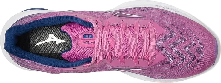 Mizuno Wave Creation 25 SSW Women's Shoes Rosebud/Navy Peony : Women's 6 B - Medium - Image 2