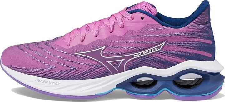 Mizuno Wave Creation 25 SSW Women's Shoes Rosebud/Navy Peony : Women's 6 B - Medium - Image 5